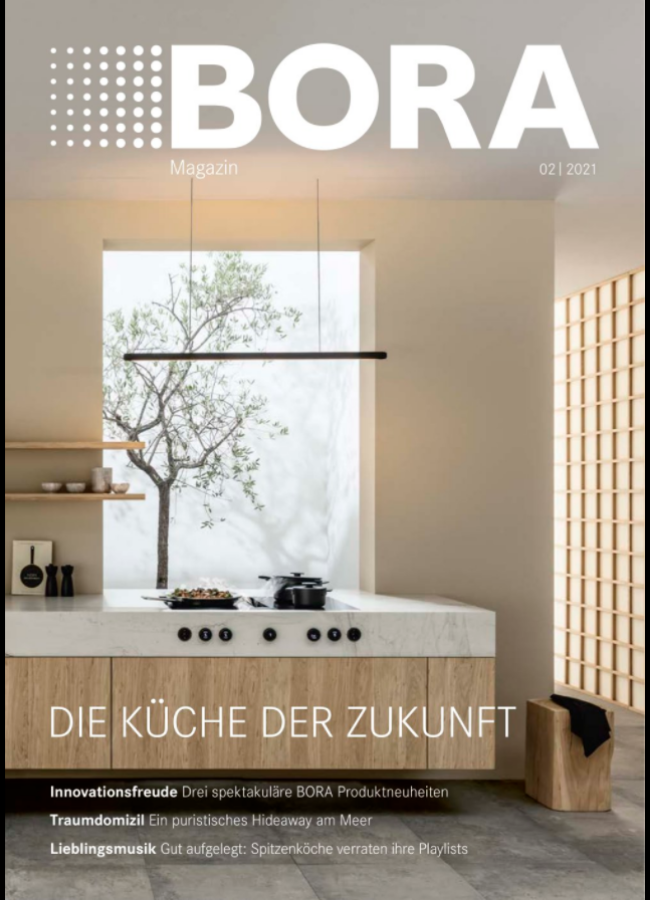 BORA Küchen Magazin 2021