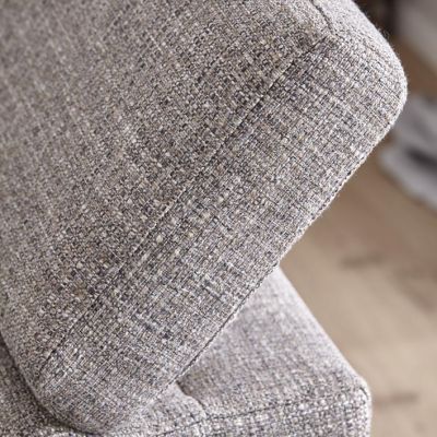 Sofa Hudson – 2,5-Sitzer inkl. Kopfteil verstellbar, Stoff, Hellgrau