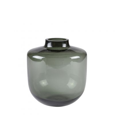 Deko-Vase – DH ca. 15×16 cm, Grau