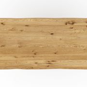 Esstisch Clifton – LB ca. 240×100 cm, Wildeiche massiv