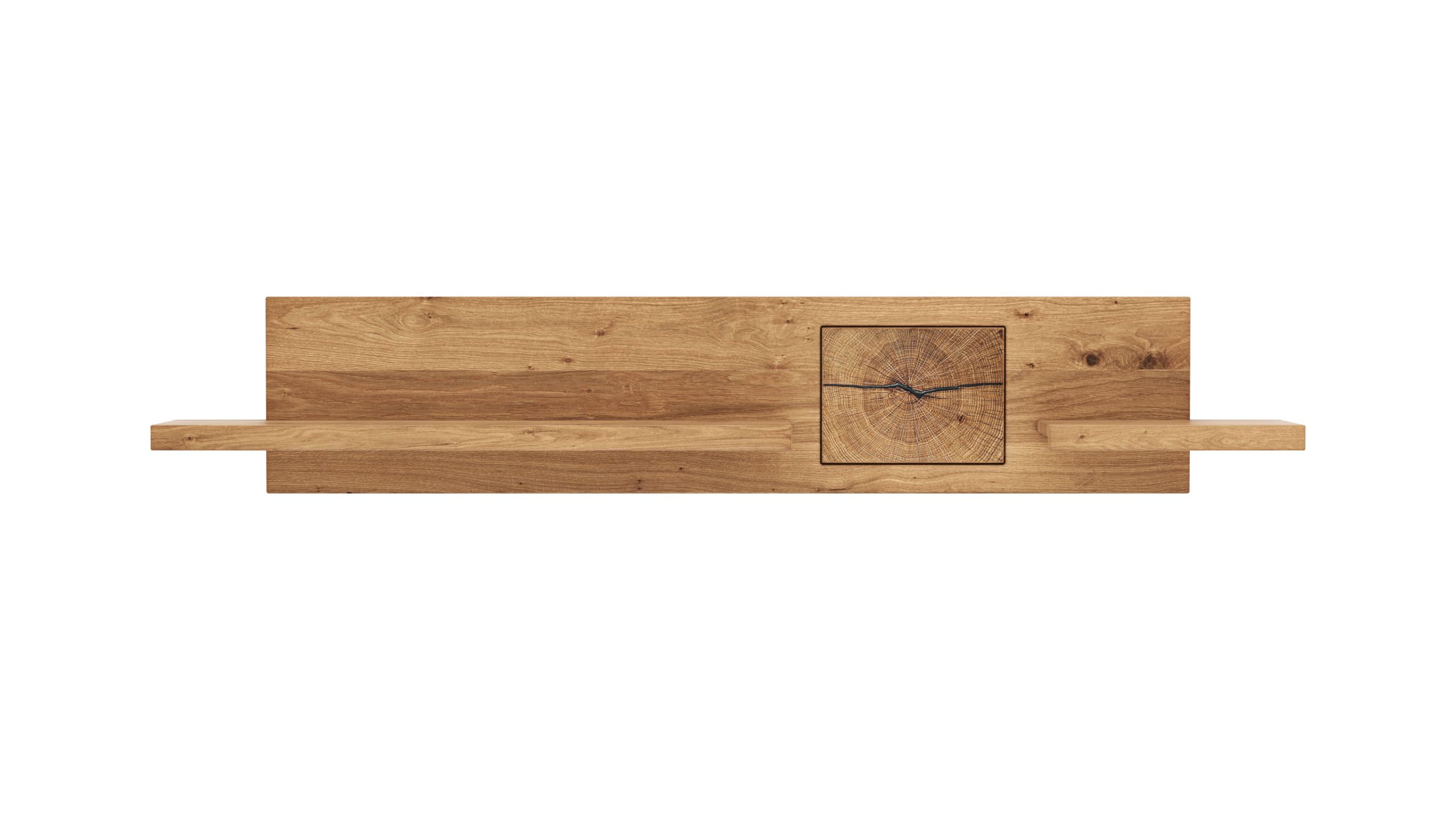 Wandboard Hartford – Eiche massiv mit Hirnholz