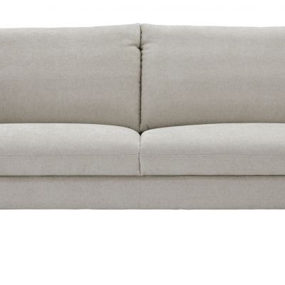 Sofa Gotera –  2,5-Sitzer inkl. Rückenlehne verstellbar, Stoff, Natur