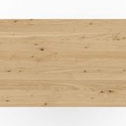 Esstisch Edvin – LB ca. 180×100 cm, ausziehbar, Wildeiche massiv