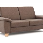 Sofa Stonington Country – 2-Sitzer, Stoff, Braun