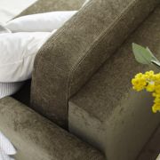 Sofa Lakeville – 2-Sitzer inkl. Schlaffunktion, Stoff, Grün