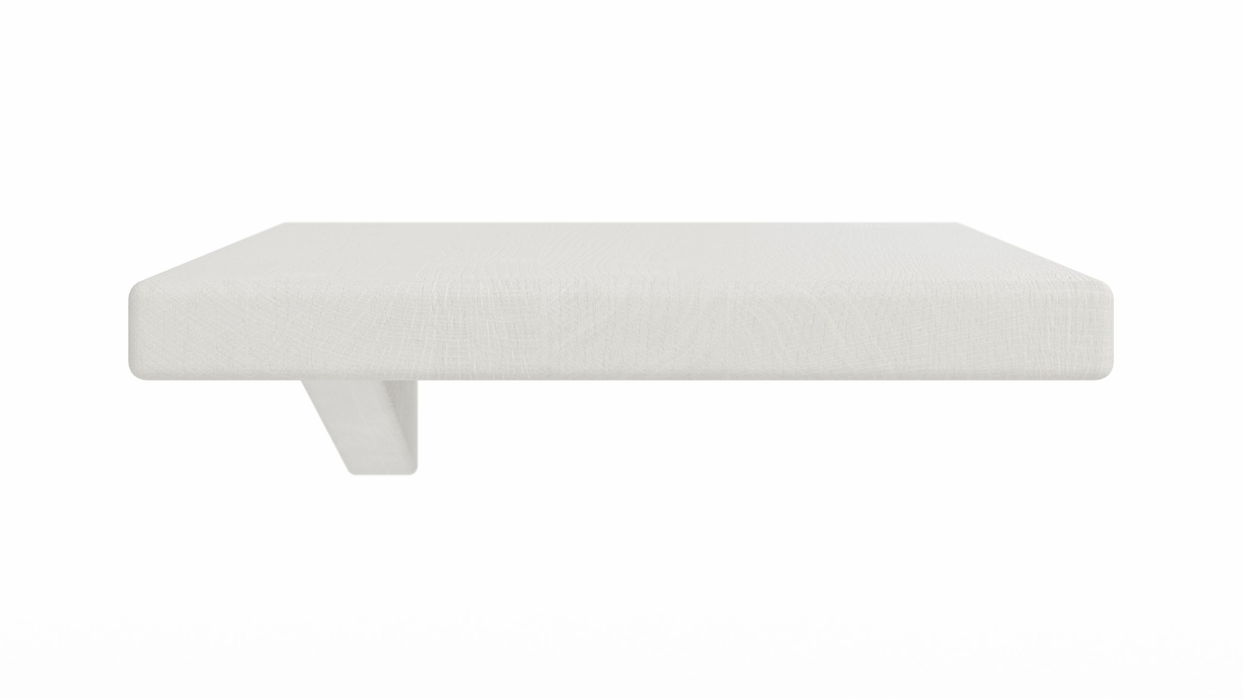Nachttisch 1660 – Kiefer massiv, Weiß