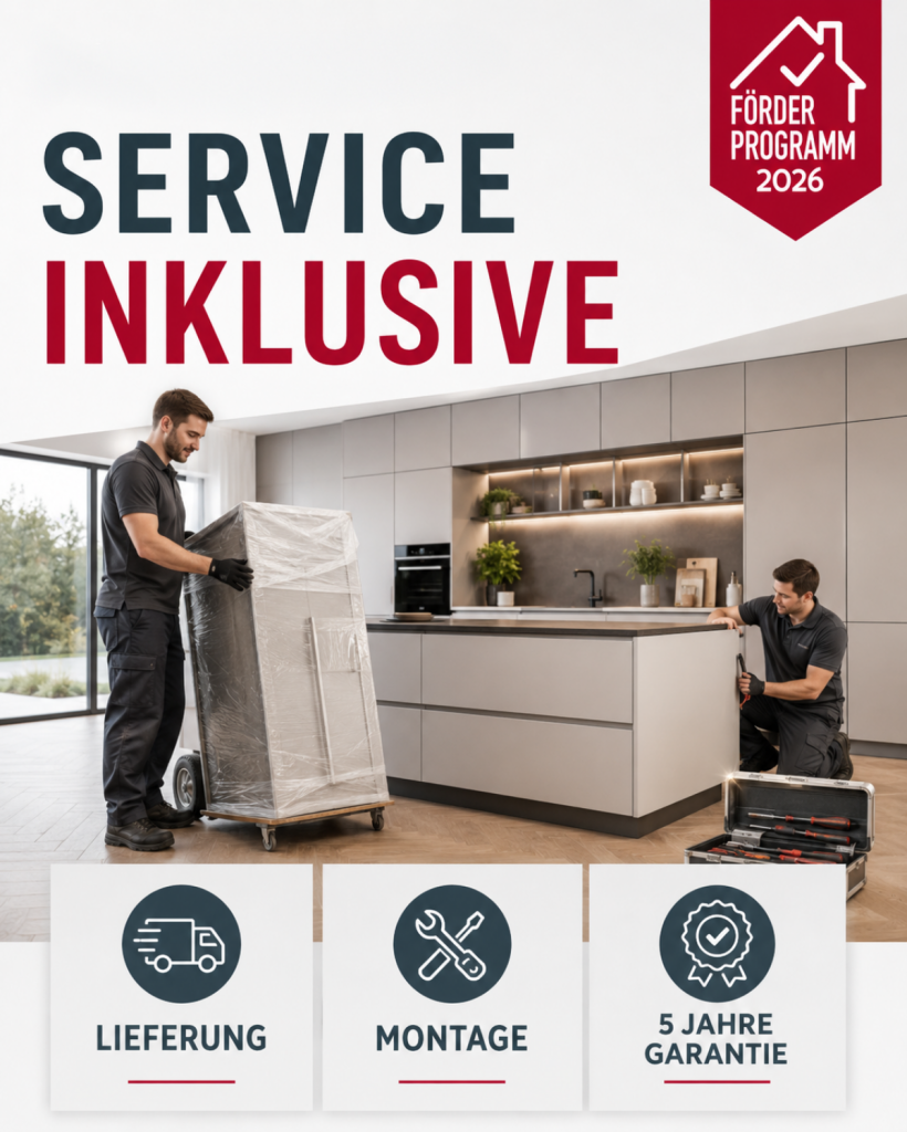 Service inklusive: Lieferung und Montage Ihrer Küche – Möbel Nachtsheim Andernach
