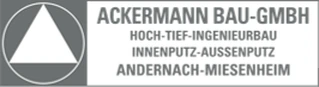 Logo Ackermann Bau GmbH, Bauunternehmen in Andernach-Miesenheim