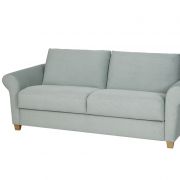 Sofa – 2-Sitzer, Schlaffunktion, Stoff, Beige