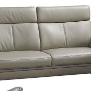 Sofa – 3-Sitzer, Leder, Muskat