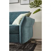 Sofa Melida – 2,5-Sitzer inkl. Schlaffunktion, Stoff, Smaragd