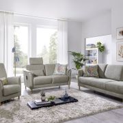 Sofa – 2,5 Sitzer, Stoff, Hellgrün