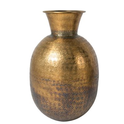 Deko-Vase – ØH ca. 24×38, Messingfarben