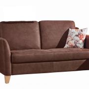 Sofa – 2,5 Sitzer, Stoff, Braun