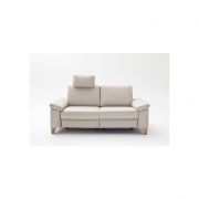 Sofa – 3-Sitzer, Leder, Beige