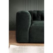Sofa – 2-Sitzer, Stoff, Grün