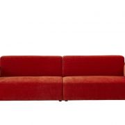 Sofa Elementos – 3-Sitzer XL, Stoff, Campari