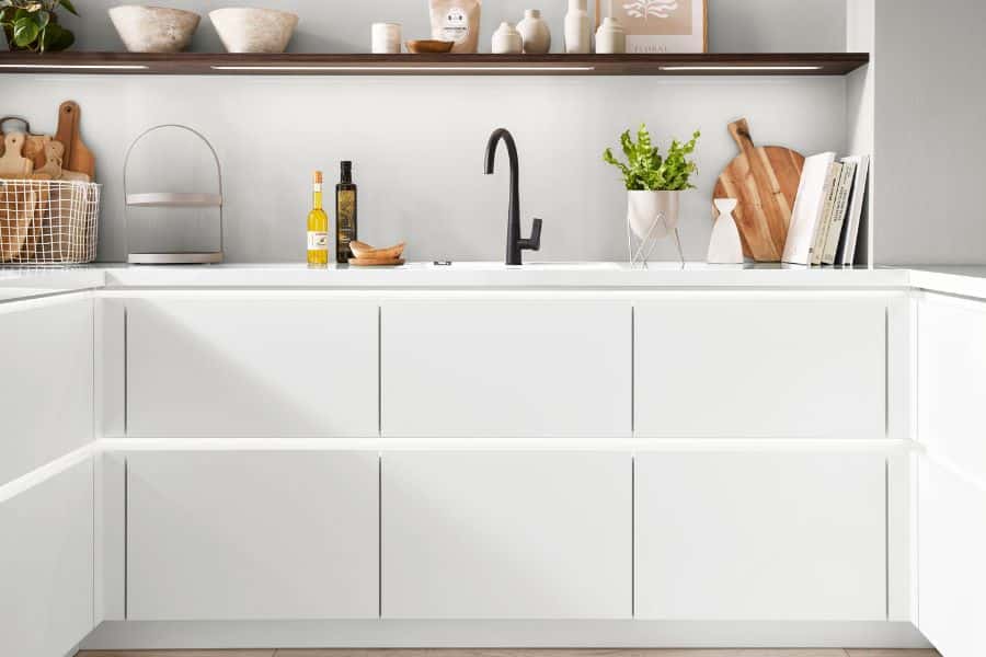 Design Küche Senso von Nobilia in Weiß