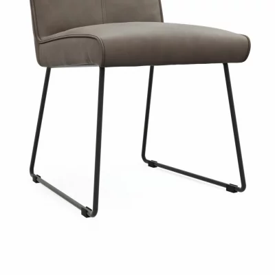 Stuhl Dinner – Stoff, Taupe