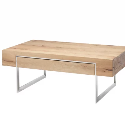 Couchtisch – Schubkasten, LBH ca. 110x60x40 cm, Eiche Furnier