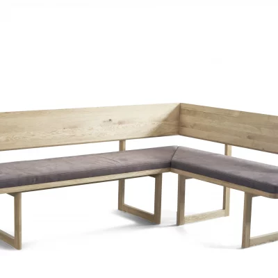 Eckbank – BT ca. 210×160 cm, Wildeiche massiv