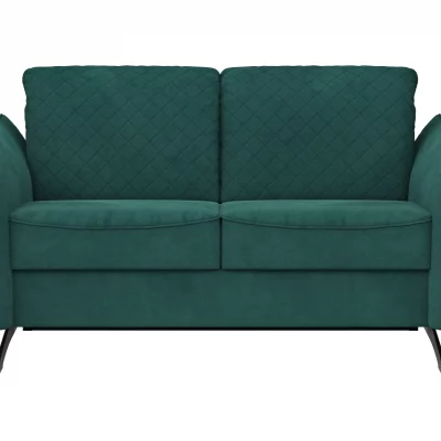 Sofa Melida – 2-Sitzer inkl. Schlaffunktion, Stoff, Smaragd
