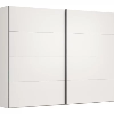 Schwebetürenschrank Viana – B ca. 301 cm, Lack, Weiß