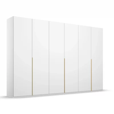 Drehtürenschrank – B. ca. 301 cm, Alpinweiß