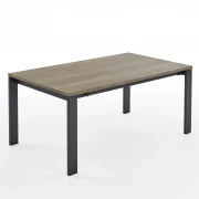 Esstisch – ausziehbar, LB ca. 180x100cm, Dekor Halifax Tabak