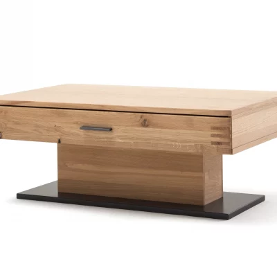 Couchtisch – Schubkasten, LBH ca. 115x70x45 cm, Eiche teilmassiv