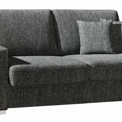 Doppelliege – mit Schlaffunktion, Stoff, Anthrazit