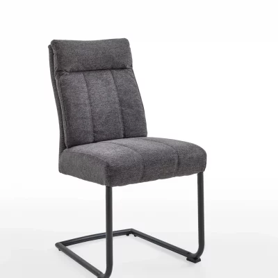 Schwingstuhl – Stoff, Anthrazit