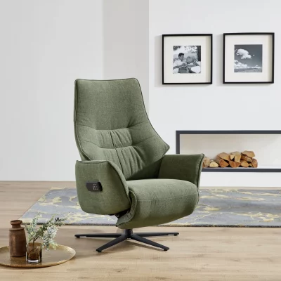 Fernsehsessel – Relaxfunktion, Stoff, Alge