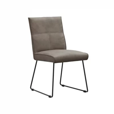 Stuhl Dinner – Stoff, Taupe