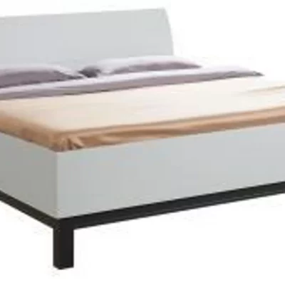 Bettanlage – Liegefläche ca. 180×200 cm, Dekor Perlgrau