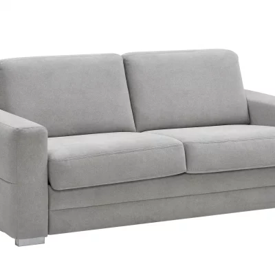 Faltbett EM Davos – mit Schlaffunktion, Stoff, Grau