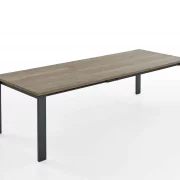 Esstisch – ausziehbar, LB ca. 180x100cm, Dekor Halifax Tabak