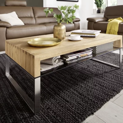 Couchtisch – LBH ca. 110x70x39 cm, Asteiche massiv