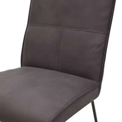 Stuhl Dinner – Stoff, Mocca