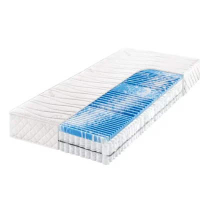 Tonnentaschenfederkern-Matratze – Liegefläche ca. 90×200 cm, Härtegrad 2