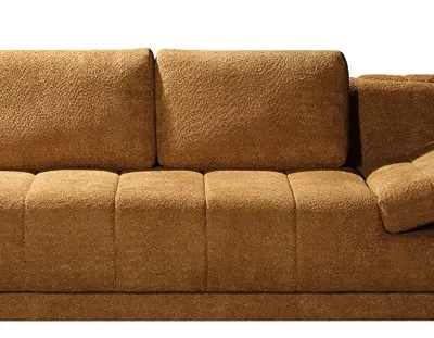 Querschläfer – Schlaffunktion, Armlehne verstellbar, Stoff, Kurkuma