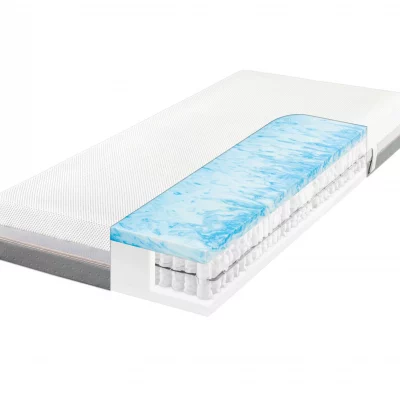 Gelart-Tonnentaschenfederkern-Matratze – Liegefläche ca. 90×200 cm, Härtegrad 2