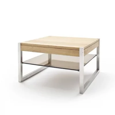 Couchtisch – LBH ca. 65x65x38 cm, Asteiche massiv