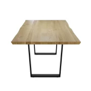 Esstisch – LB ca. 180×90 cm, Wildeiche massiv