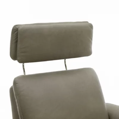 Sessel – Relaxfunktion (manuell), Leder, Rauchbraun