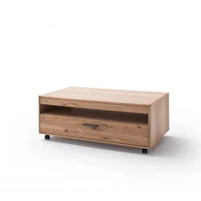 Couchtisch – Schubkasten, LBH 115x65x45 cm, Eiche teilmassiv