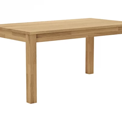 Esstisch Dinner – verlängerbar, LB ca. 160×90 cm, Wildeiche massiv