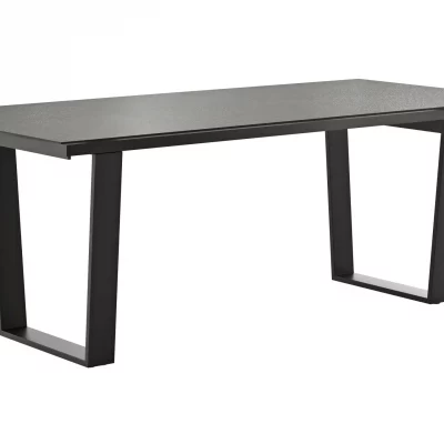 Esstisch Dinner – verlängerbar, LB ca. 200×95 cm, Kunststoff, Dunkelgrau