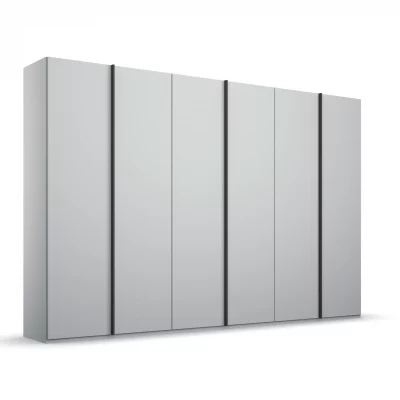 Drehtürenschrank – B. ca. 301 cm, Seidengrau