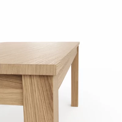 Esstisch Dinner – LB ca. 160×90 cm, Eiche bianco massiv